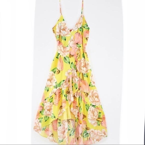 Farm rio cashew Floral print midi Anthropologie - Picture 2 of 9